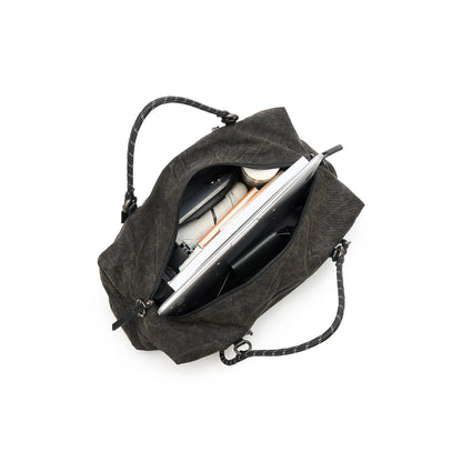 Vintage Canvas Travel Tote Bag