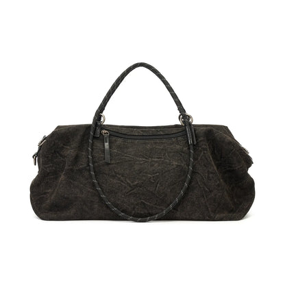 Vintage Canvas Travel Tote Bag