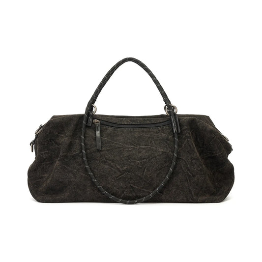 Vintage Canvas Travel Tote Bag