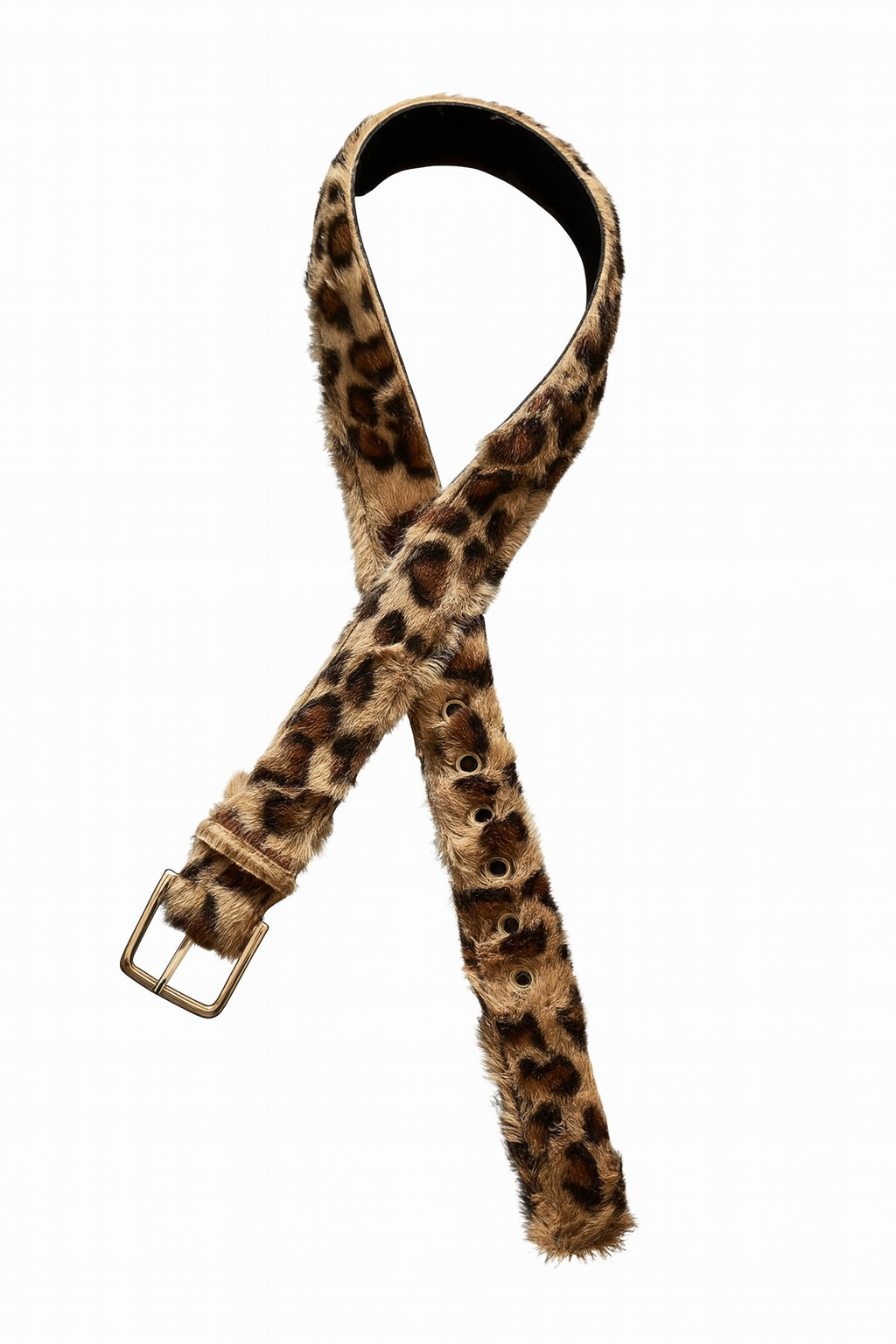 Vintage Leopard Belt