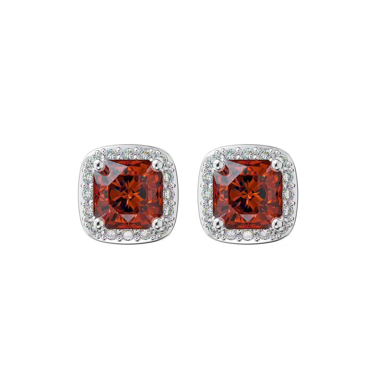 Silver Ice Sugar Earrings