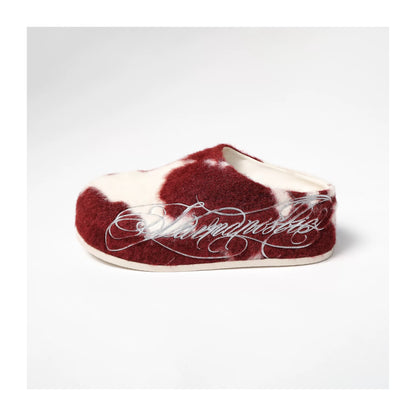 Vintage Faux-Fur Slippers