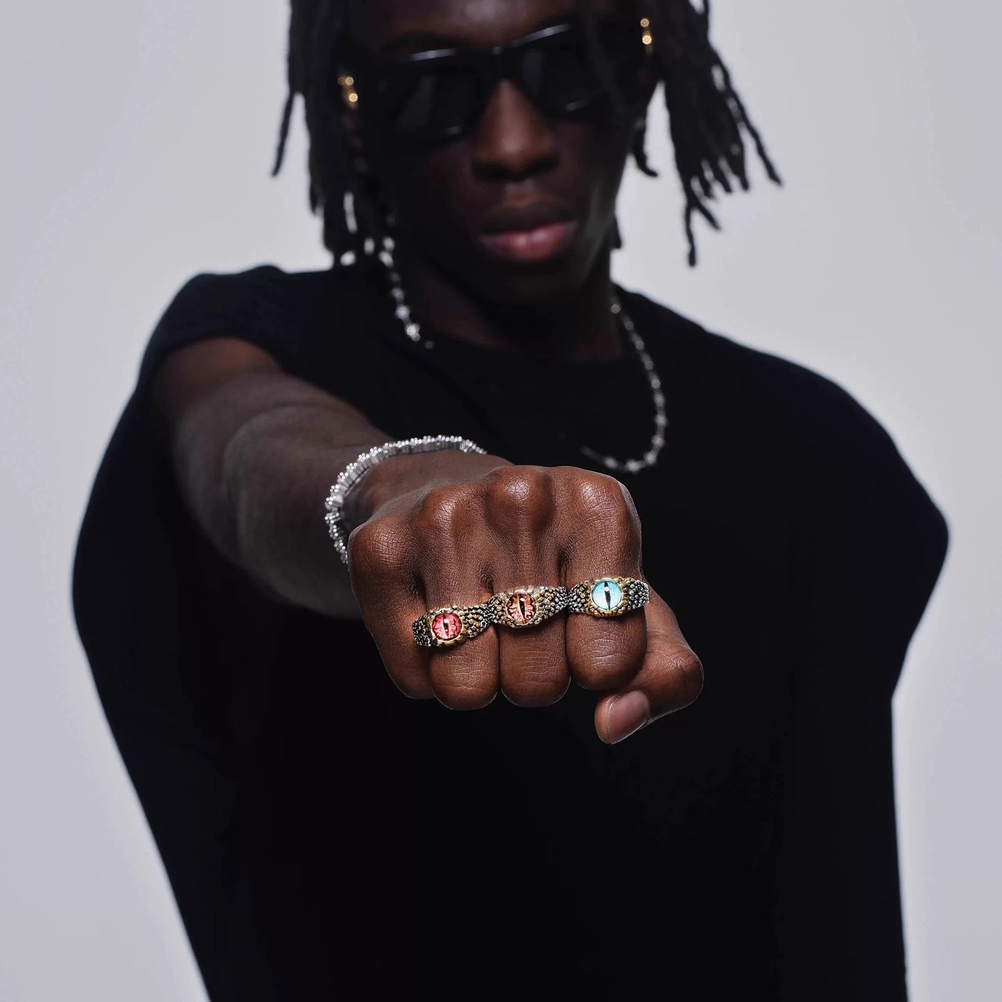 Devil’s Eye Open Ring