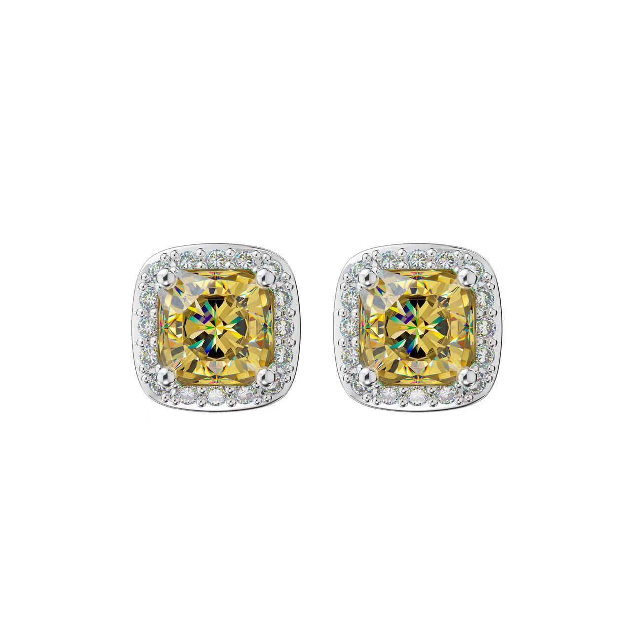 Silver Ice Sugar Earrings