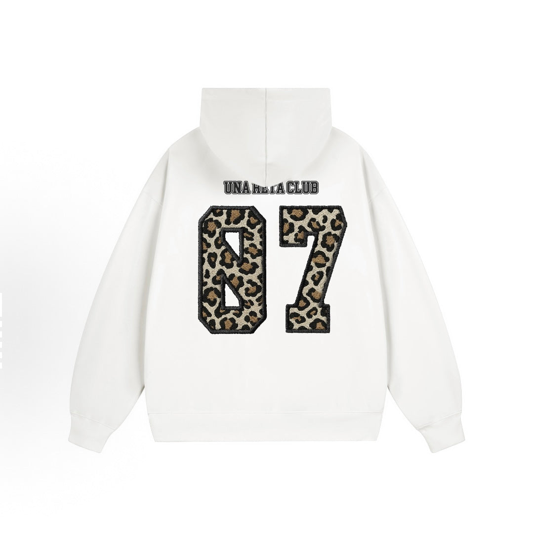 Una Reta Leopard Hoodie