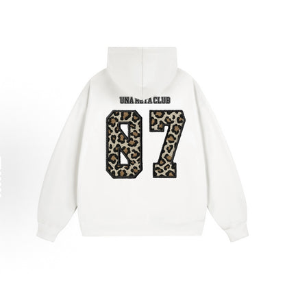 Una Reta Leopard Hoodie