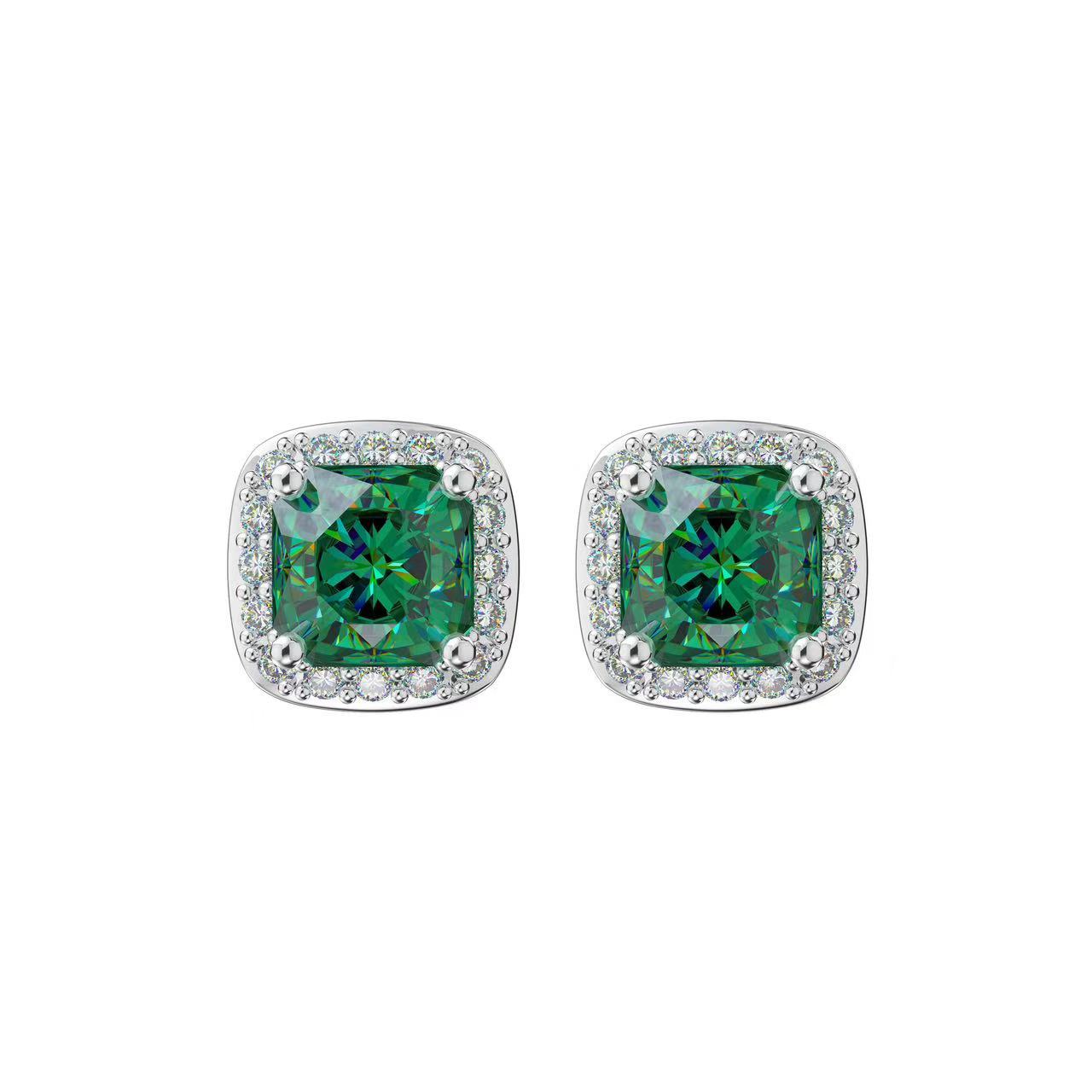 Silver Ice Sugar Earrings
