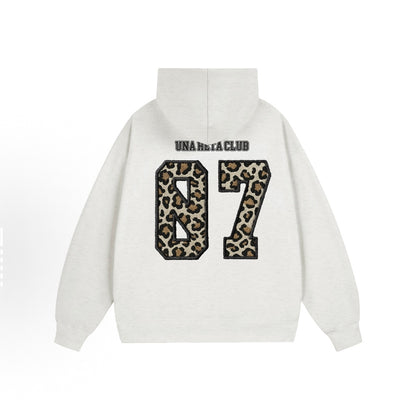 Una Reta Leopard Hoodie