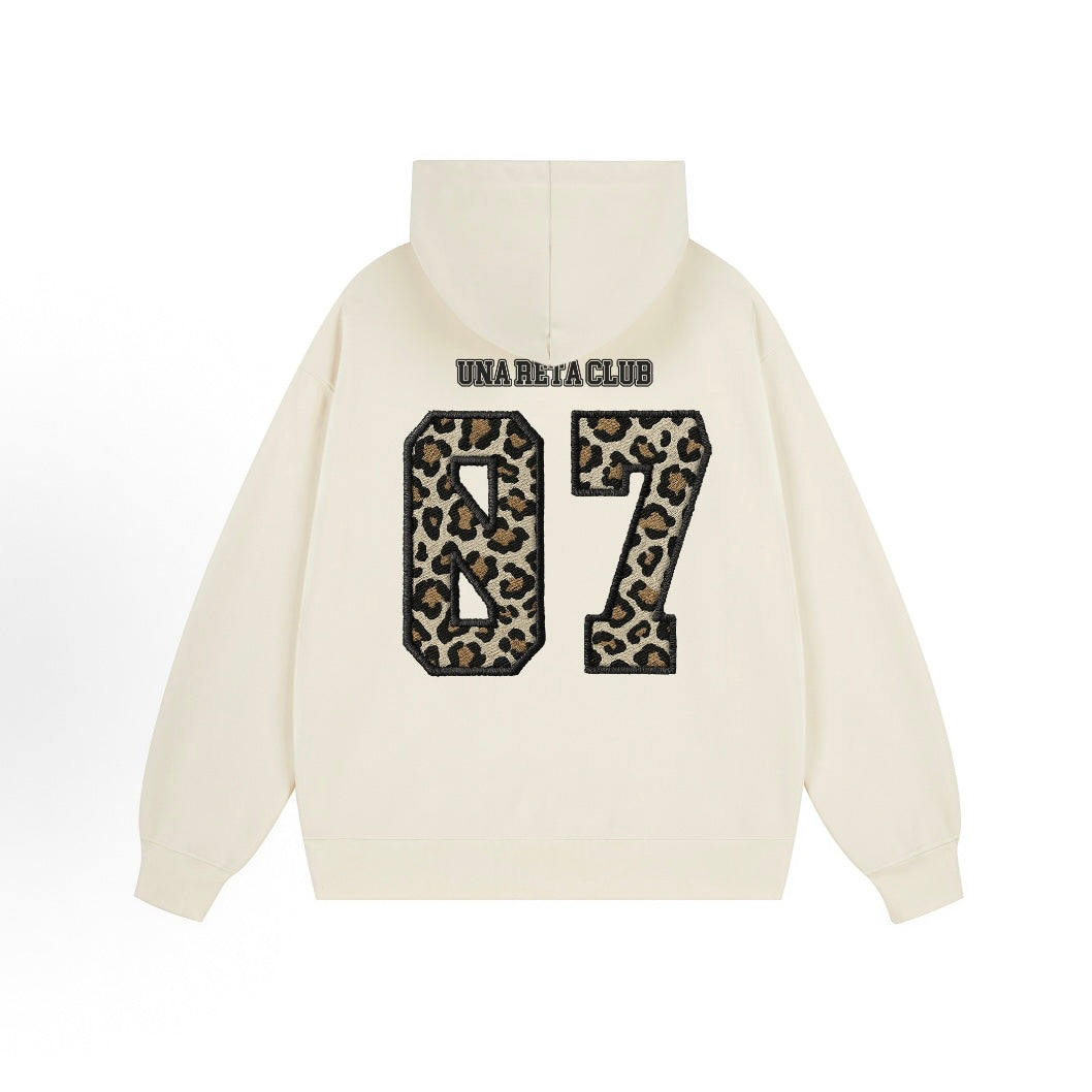 Una Reta Leopard Hoodie