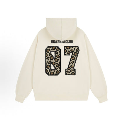 Una Reta Leopard Hoodie