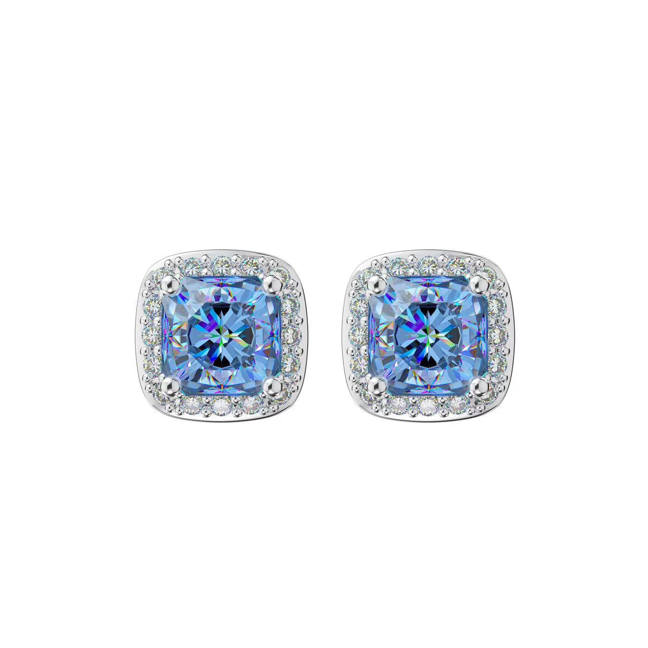 Silver Ice Sugar Earrings